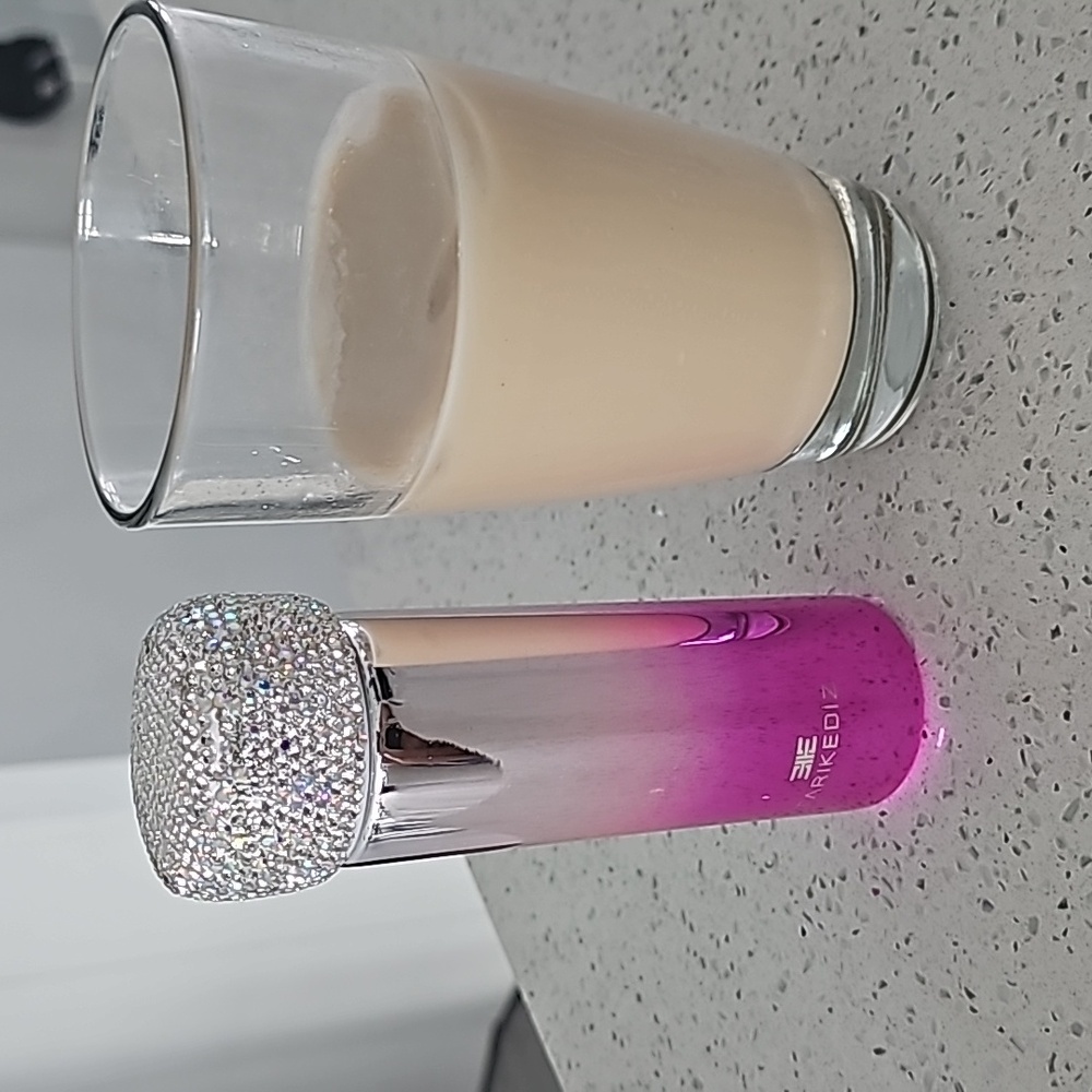 New Pink and Rhinestones Bling Spirits Holder